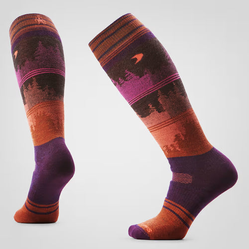 Smartwool Women's Snowboard Full Cushion Twilight Vista OTC Socks