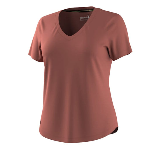 Smartwool Women's Active Ultralite V-Neck Short Sleeve
