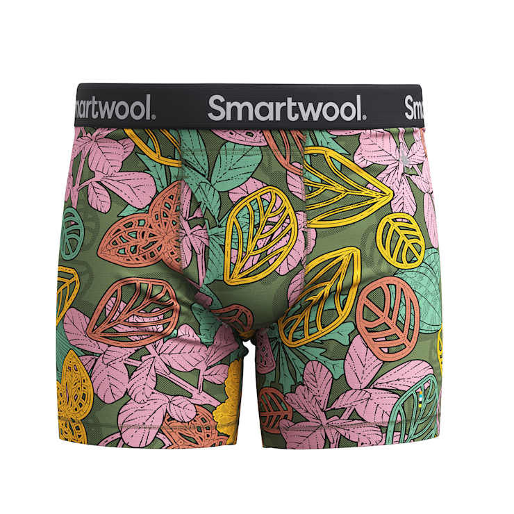 Load image into Gallery viewer, Smartwool Men&#39;s Merino Print Boxer Brief Boxed
