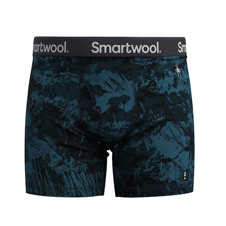 Load image into Gallery viewer, Smartwool Men&#39;s Merino Print Boxer Brief Boxed
