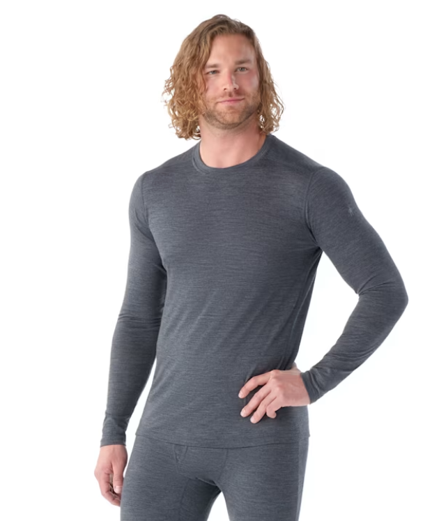 Load image into Gallery viewer, Smartwool Men&#39;s Classic Thermal Merino Base Layer Crew Boxed
