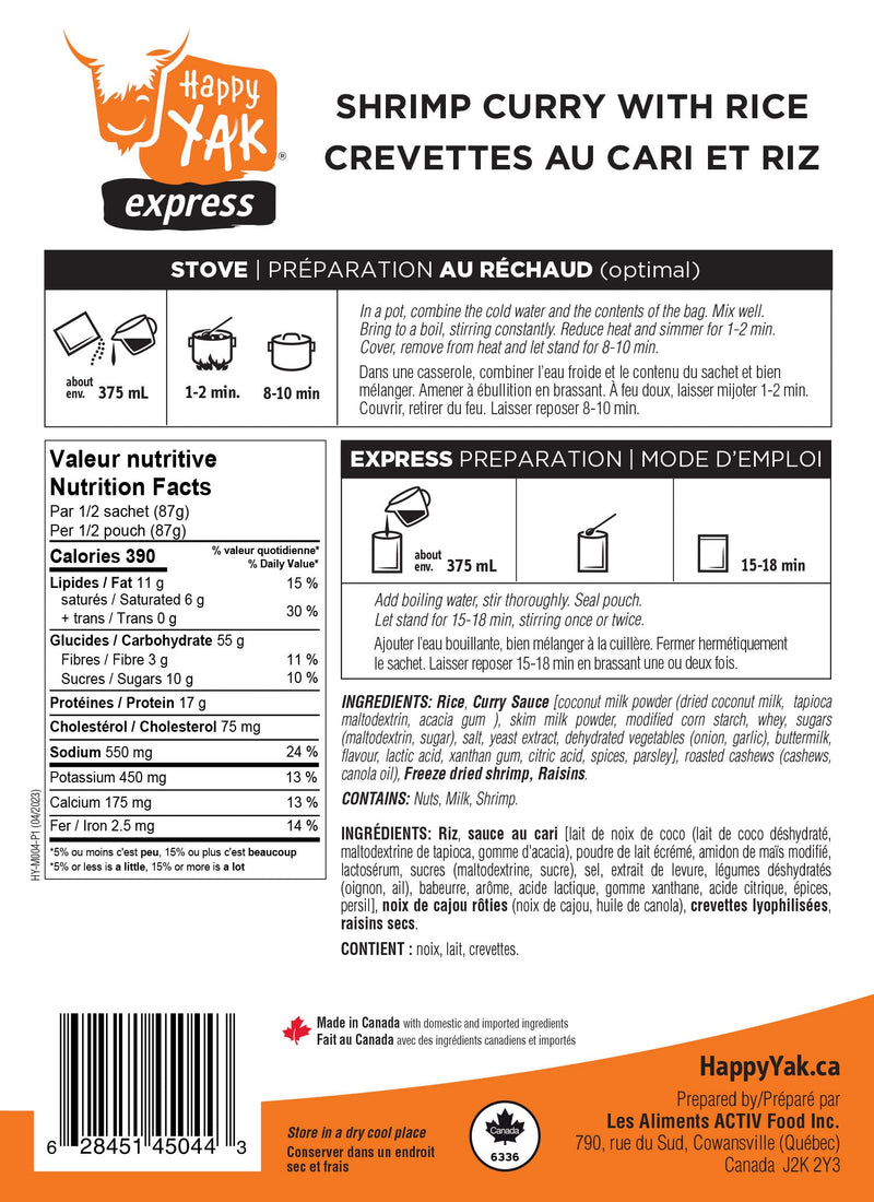 Load image into Gallery viewer, #flavor_shrimp curry w/ rice
