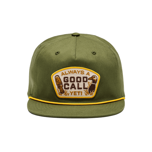 Yeti Good Call Flat Brim Rope Hat