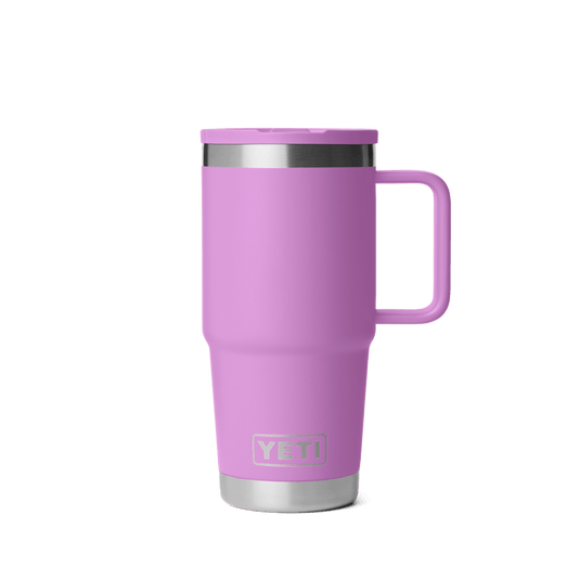 YETI Rambler 20 oz Travel Mug w/ Colour-Matched Straw Lid