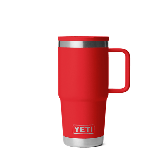 YETI Rambler 20 oz Travel Mug w/ Colour-Matched Straw Lid