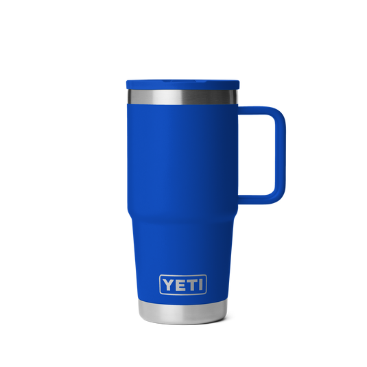 YETI Rambler 20 oz Travel Mug w/ Colour-Matched Straw Lid