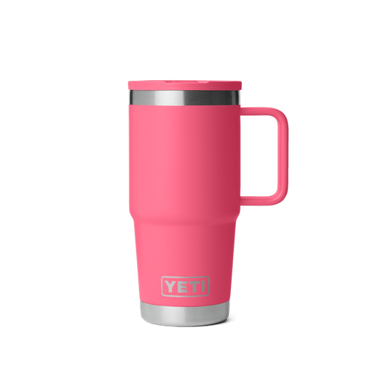 YETI Rambler 20 oz Travel Mug w/ Colour-Matched Straw Lid