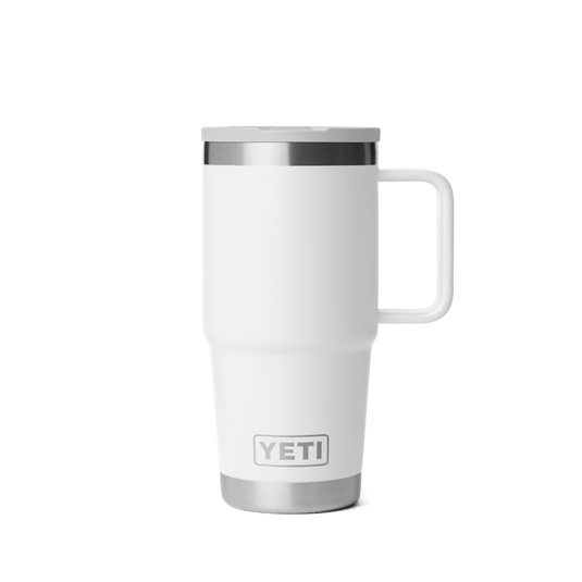 YETI Rambler 20 oz Travel Mug w/ Colour-Matched Straw Lid