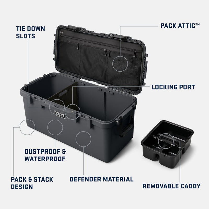 Load image into Gallery viewer, YETI LoadOut GoBox 60 Gear Case [Oversized Item; Extra Shipping Charge*]
