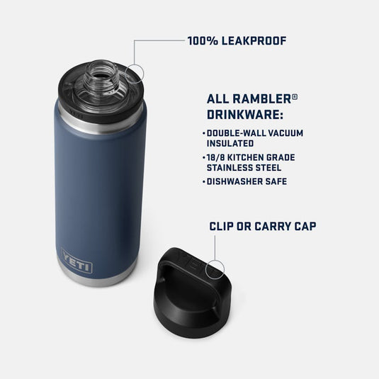 YETI Rambler 26 Oz. (769 ml) Bottle with Chug Cap