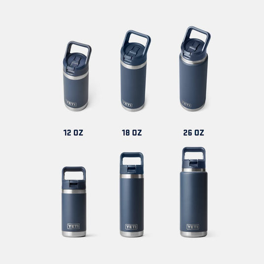 YETI Rambler 18oz. (532 ml) Bottle w/ Straw Cap