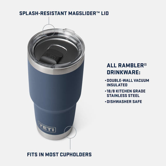 YETI Rambler 30 Oz. with Magslider