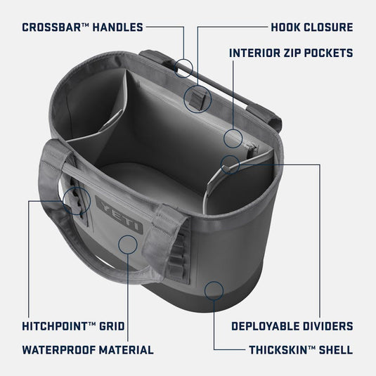 YETI Camino Carryall 35 [Oversized Item; Extra Shipping Charge*]