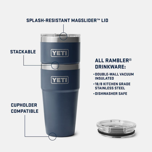 YETI Rambler 20 oz Stackable Tumbler