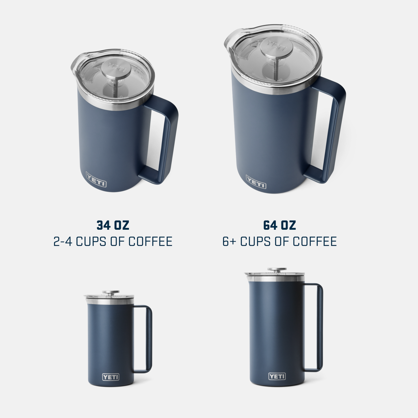 YETI Rambler 34 oz (1L) French Press