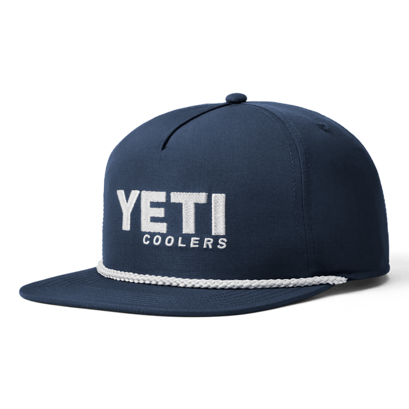 Load image into Gallery viewer, YETI Coolers Flat Brim Rope Hat
