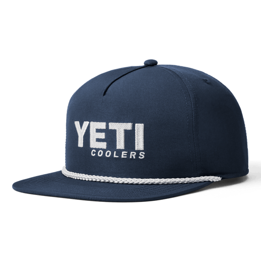 YETI Coolers Flat Brim Rope Hat