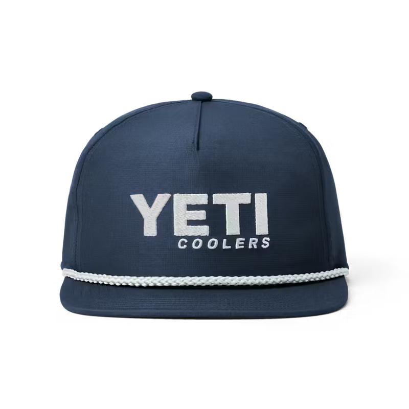 Load image into Gallery viewer, YETI Coolers Flat Brim Rope Hat
