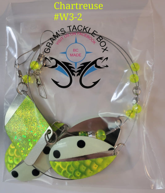 Gram's Tackle Box - 3 Blade Troller