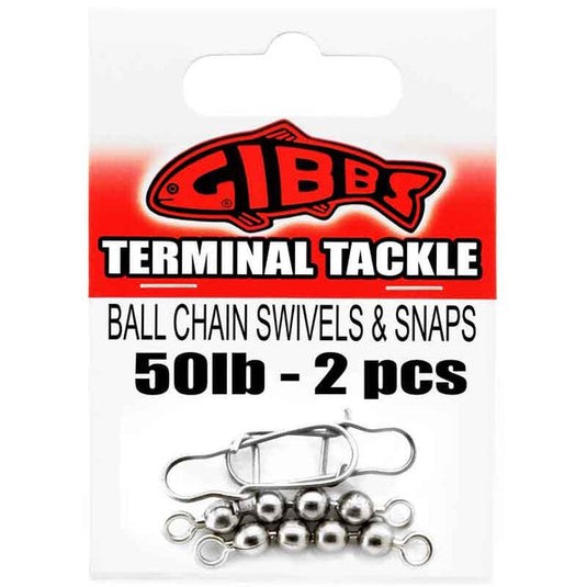 Gibbs Ball Chain Swivels & Snaps