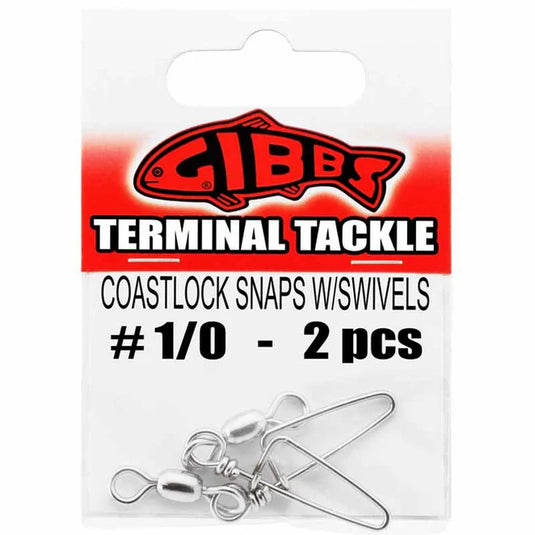 Gibbs Coastlock Snaps w/Swivels