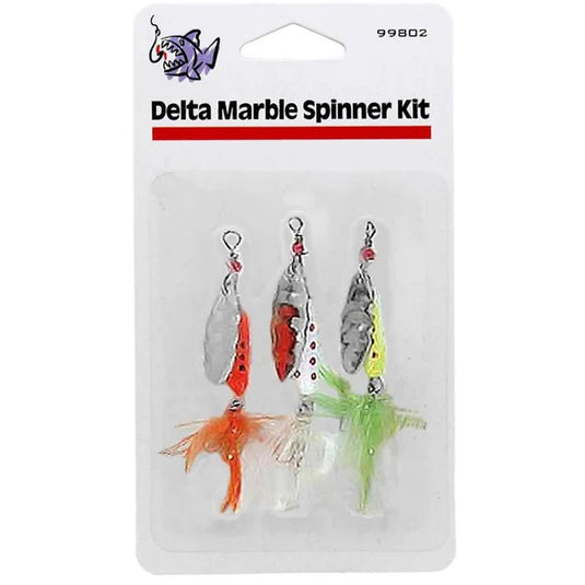 Delta Tackle Hackle Tail Spinner Kit