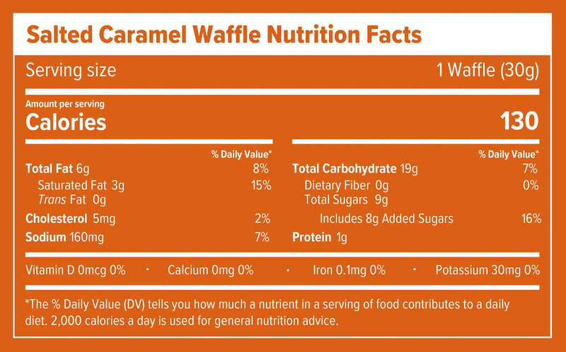 Load image into Gallery viewer, #flavor_energy waffle - salted caramel
