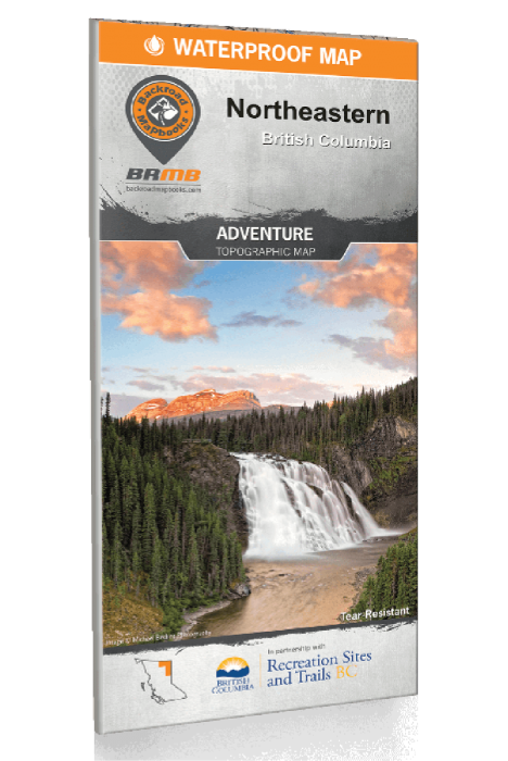 Backroad Mapbooks Waterproof Map - Northeastern BC - Adventure