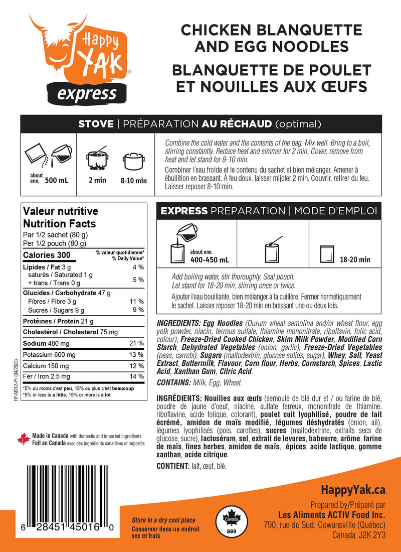 Load image into Gallery viewer, #flavor_chicken blanquette &amp; egg noodles
