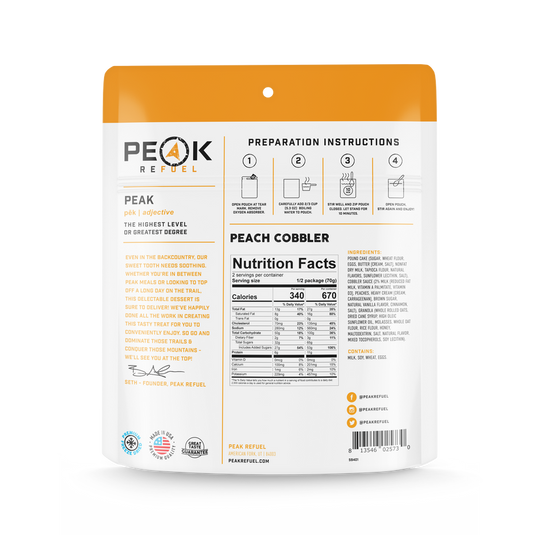 Peak Refuel Meal Pouches