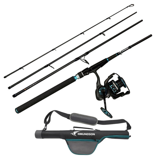 Amundson Nanotech Saltwater Travel Fishing Rod Combo