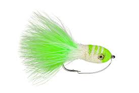 Goodale Slider Fly - Chartreuse/White #02