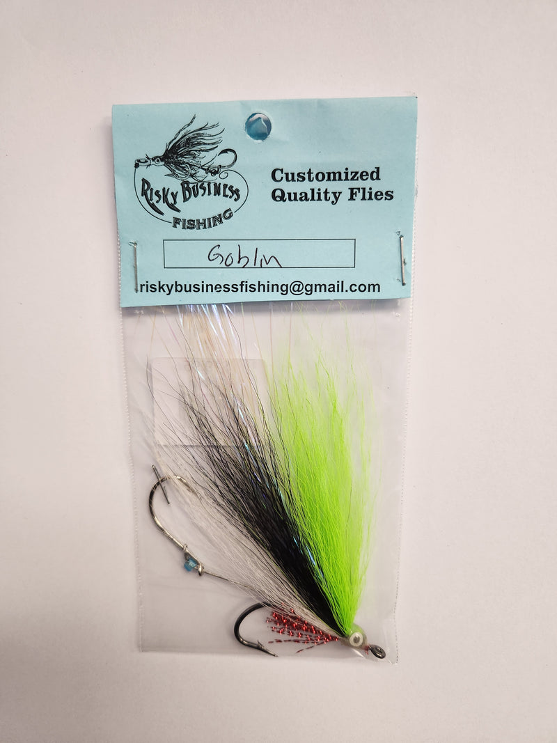 Load image into Gallery viewer, Risky Business 4&quot; Bucktail Flies
