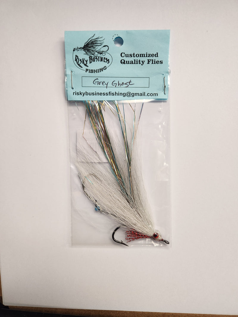 Load image into Gallery viewer, Risky Business 4&quot; Bucktail Flies
