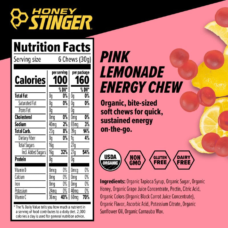 Load image into Gallery viewer, #flavor_energy chews - pink lemonade
