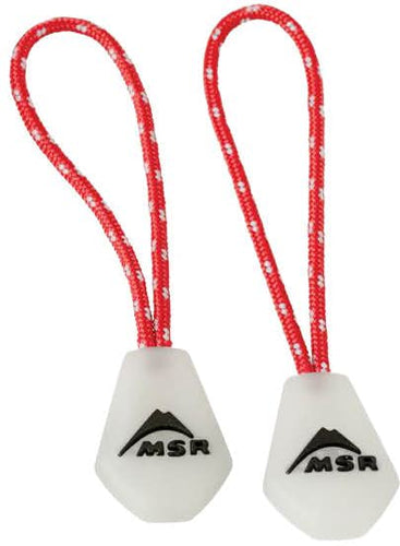 MSR Night Glow Zipper Pulls (2 Pack)