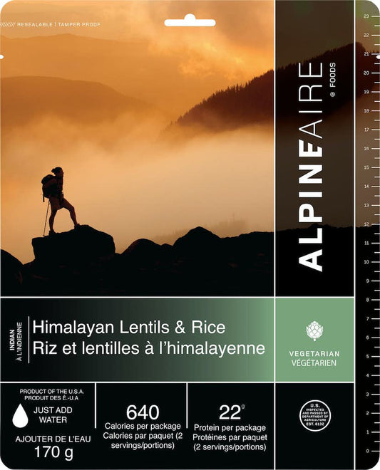AlpineAire Himalayan Lentils & Rice