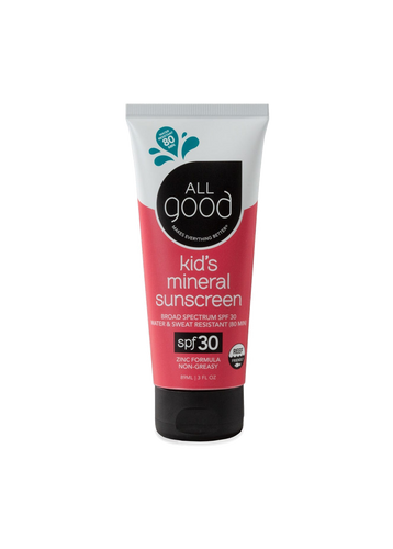 All Good SPF 30 Mineral Kids Sunscreen
