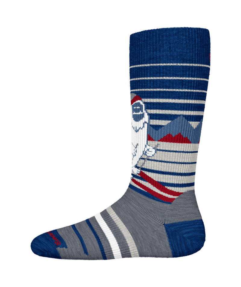 Load image into Gallery viewer, Smartwool Kids' Wintersport Full Cushion Yeti Over the Calf Socks
