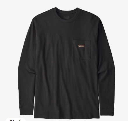 Patagonia Men's Long-Sleeved Work Pocket T-Shirt