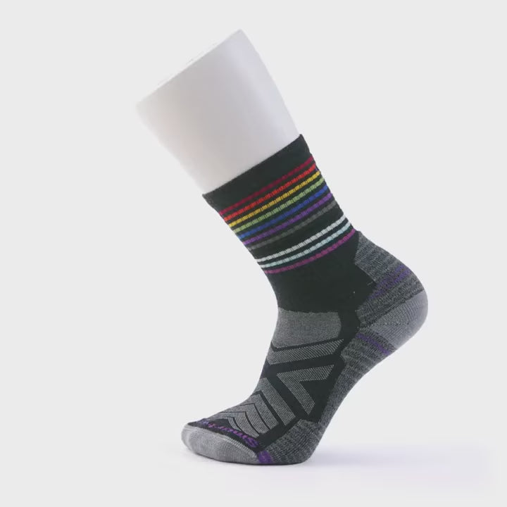 Load and play video in Gallery viewer, Smartwool Hike Pride Crew Socks
