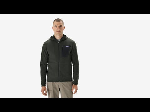 Load and play video in Gallery viewer, Patagonia Men's R1® Air Fleece Full-Zip Hoody
