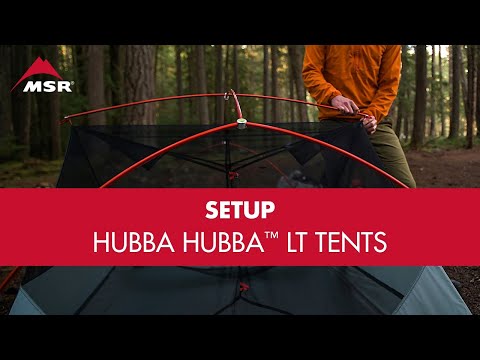 Load and play video in Gallery viewer, MSR Hubba Hubba™ LT 2-Person Backpacking Tent
