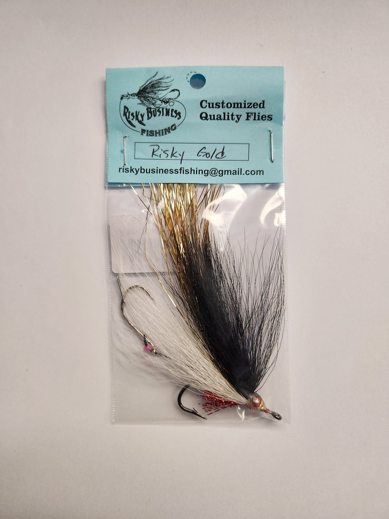 Load image into Gallery viewer, Risky Business 4&quot; Bucktail Flies
