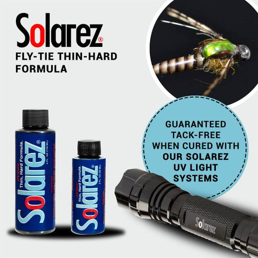 Solarez UV Cure Tie THIN - Hard Formula 2oz Bottle