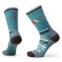 Load image into Gallery viewer, Smartwool Women&#39;s Hike Light Cushion Under The Stars Crew Socks
