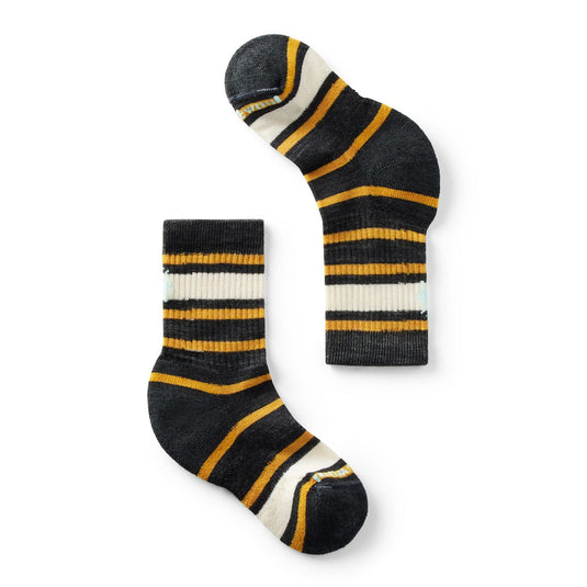 Smartwool Kids' Hike Light Cushion Striped Crew Socks