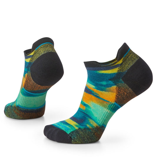 Smartwool Women's Run Targeted Cushion Brushed Print Low Ankle Socks
