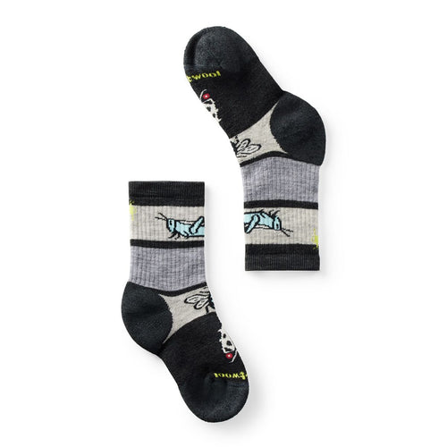 Smartwool Kids' Hike Full Cushion Garden Bugs Pattern Crew Socks
