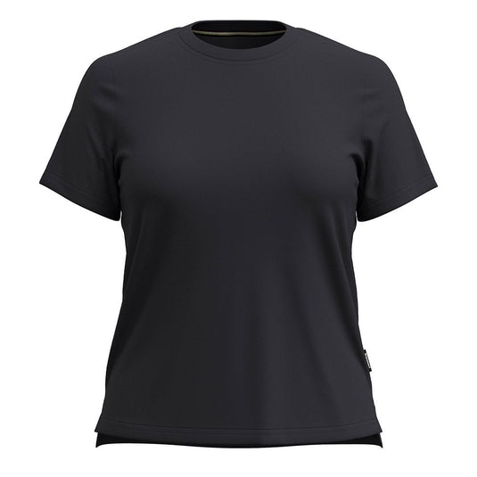 Smartwool PERFECT V-NECK SHORT SLEEVE - T-shirt Basic - Black/zwart